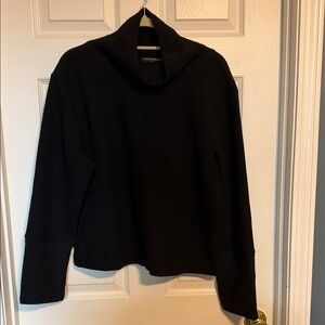 Banana Republic Black Cowl Neck Sweater